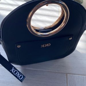Black XOXO purse